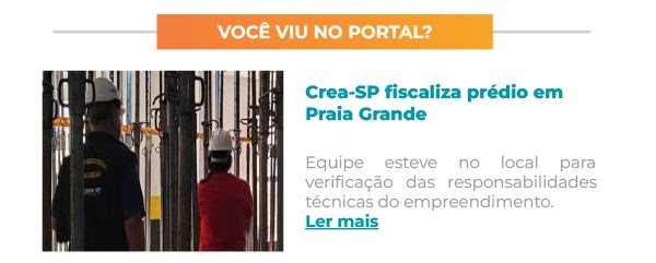 CREA fiscaliza Prédio em Praia Grande
